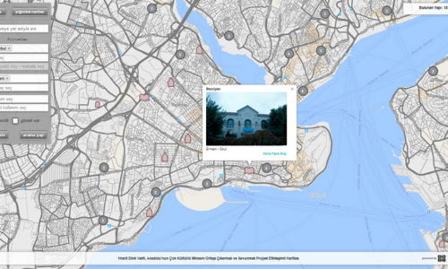 Türkiye Kültür Varlıkları Haritası fotoğrafı