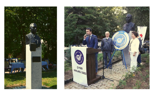 Sabahattin Ali Parkı ve Heykeli fotoğrafı